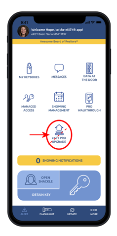 Supra eKey Update Screenshot